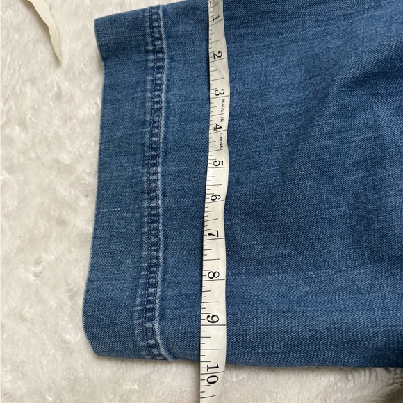 Madewell Emmett Wide-Leg Crop Rainbow Stitch Jeans - Picture 11 of 15